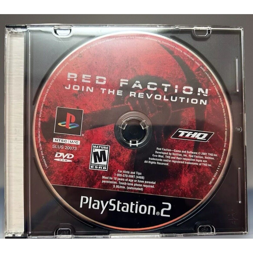 Red faction Join The Revolution black Label Tested